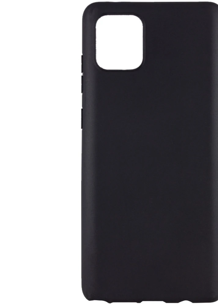 Чехол TPU Black для Samsung Galaxy Note 10 Lite (A81) Черный (is_00000035851_1) Epik (238479435)