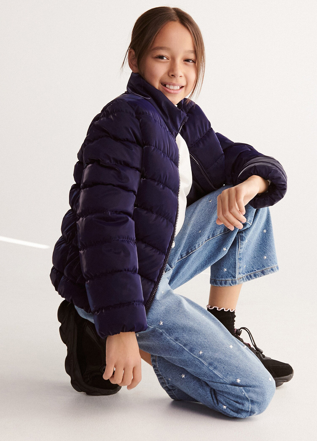 Індиго демісезонна куртка Reserved