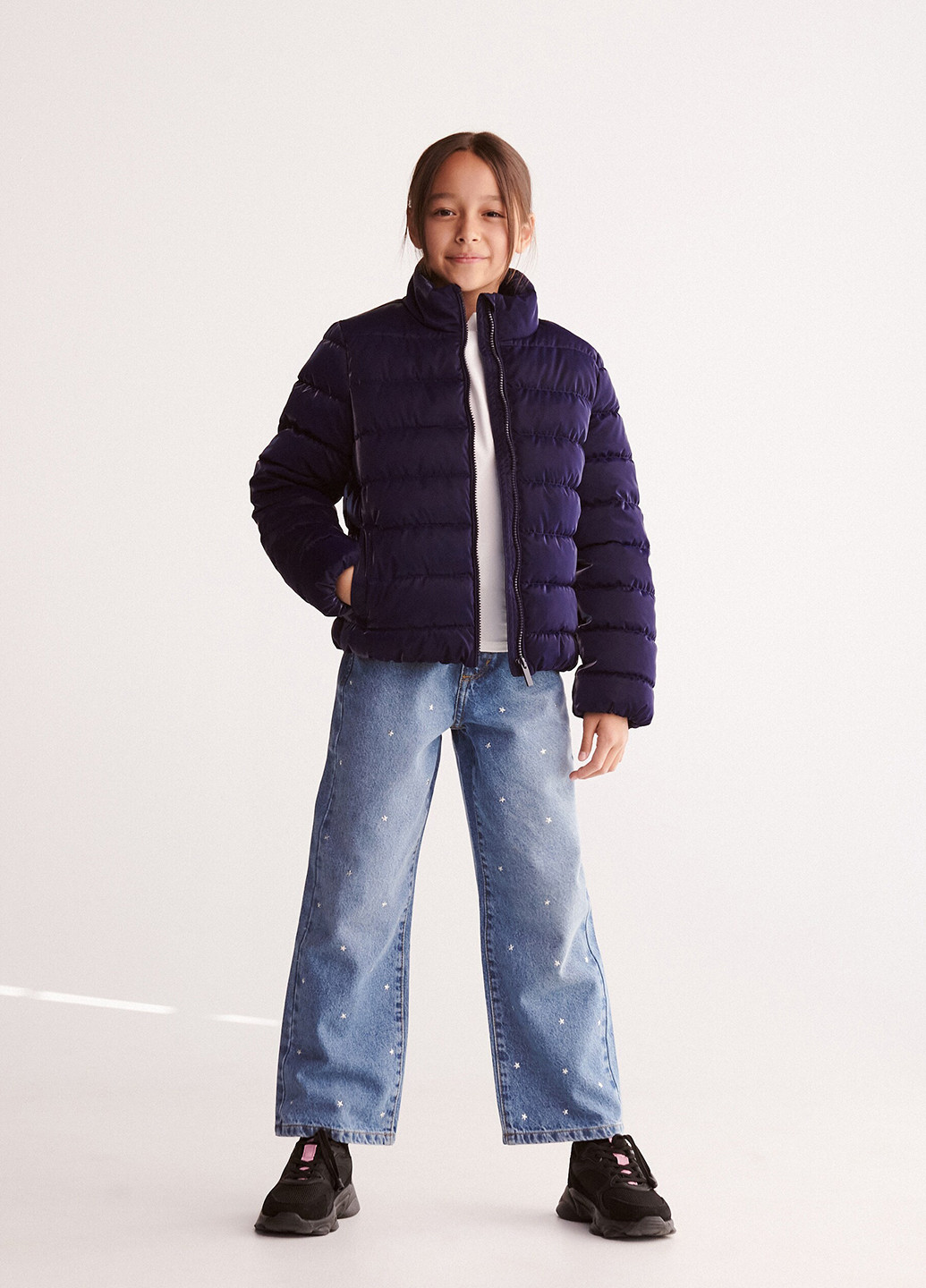 Індиго демісезонна куртка Reserved