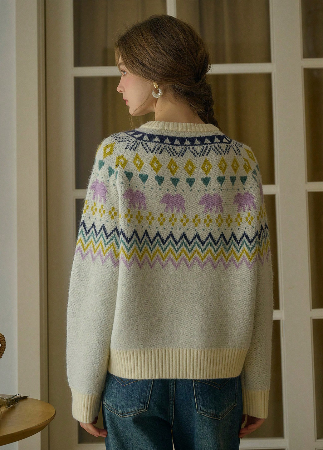 Бежевый демисезонный джемпер джемпер SHEIN