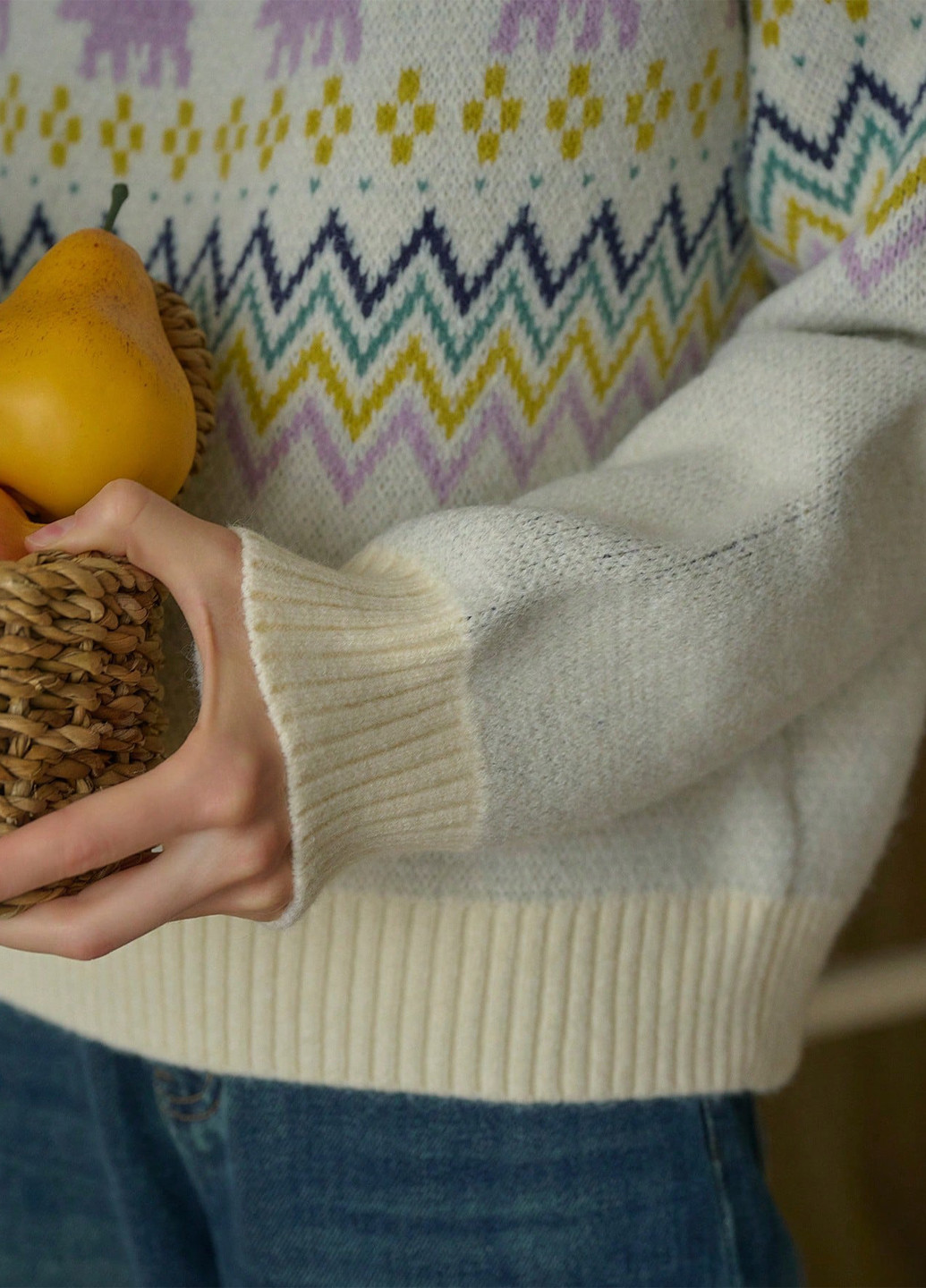 Бежевый демисезонный джемпер джемпер SHEIN