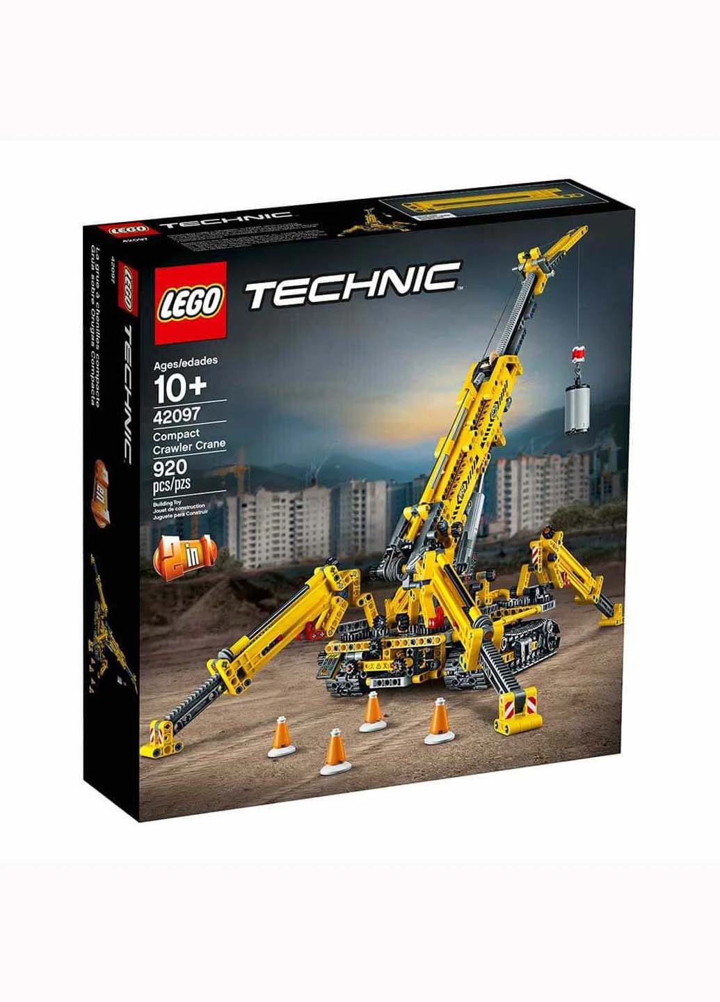 Конструктор Lego Technic Компактный гусеничный кран 920 деталей (207383291)