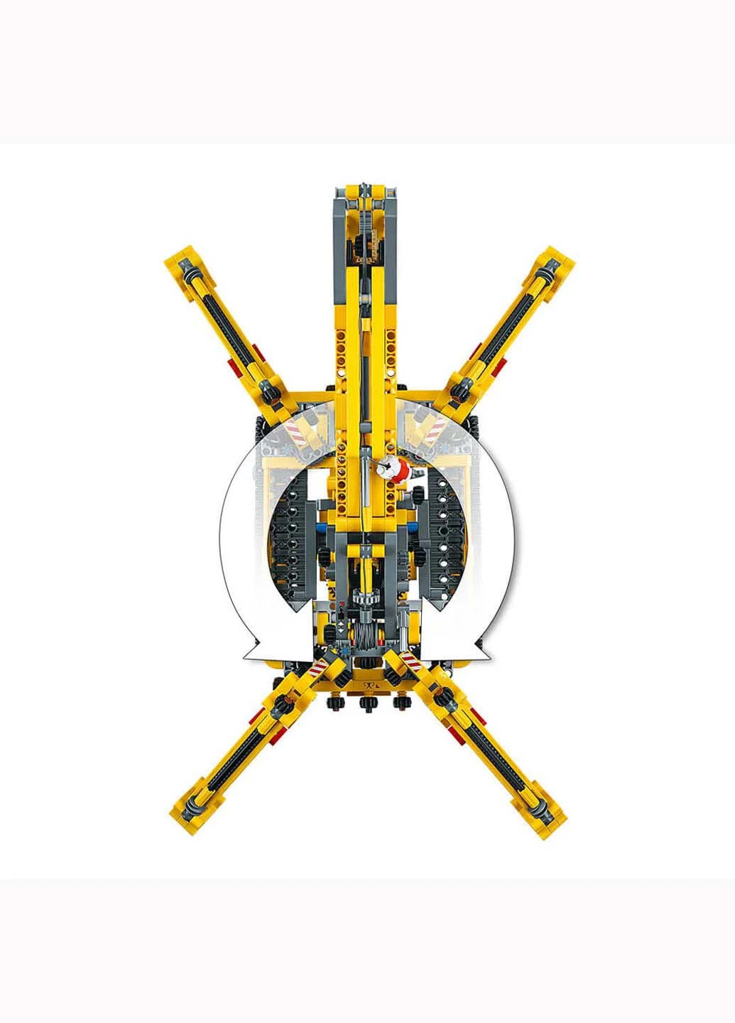 Конструктор Lego Technic Компактный гусеничный кран 920 деталей (207383291)