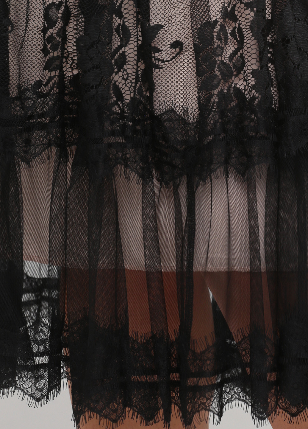 Черное коктейльное платье а-силуэт Biljana однотонное