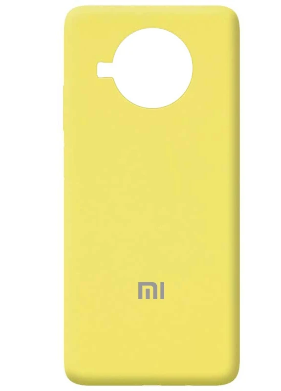 Чохол Silicone Cover Full Protective (AA) для Xiaomi Mi 10T Lite / Redmi Note 9 Pro 5G Жовтий / Yellow (is_00000041536_8) Epik (237825113)