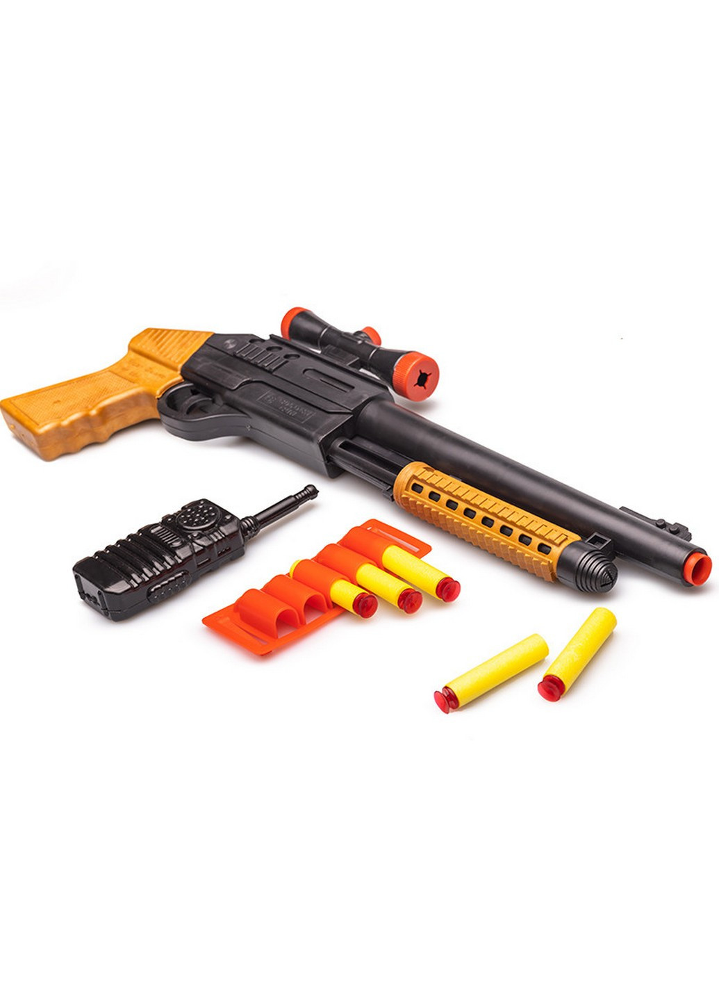 Іграшковий дитячий дробовик 45х15х4 см Golden Gun (253660350)
