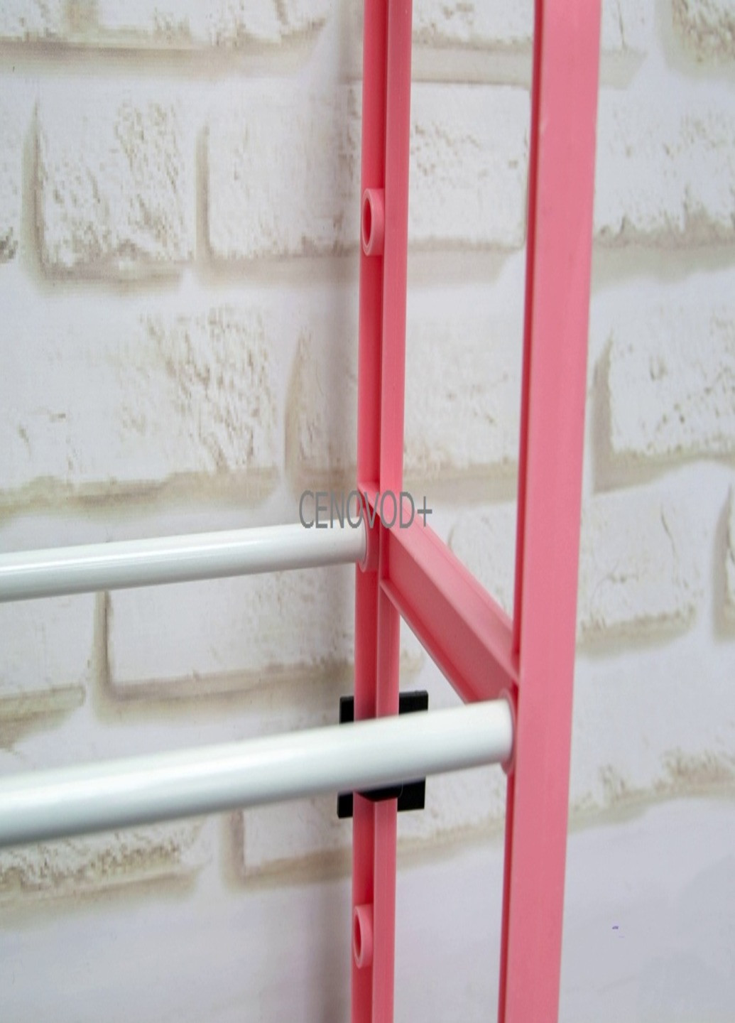 Полка стелаж этажерка напольная над стиральной машиной 150 см (03427282-Т) Розовая Francesco Marconi (236758294)