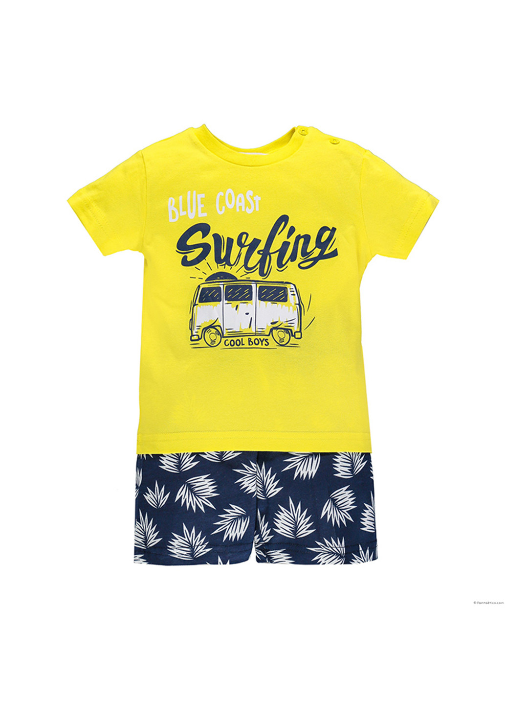 Комбинированный летний комплект (футболка, шорты) Brums