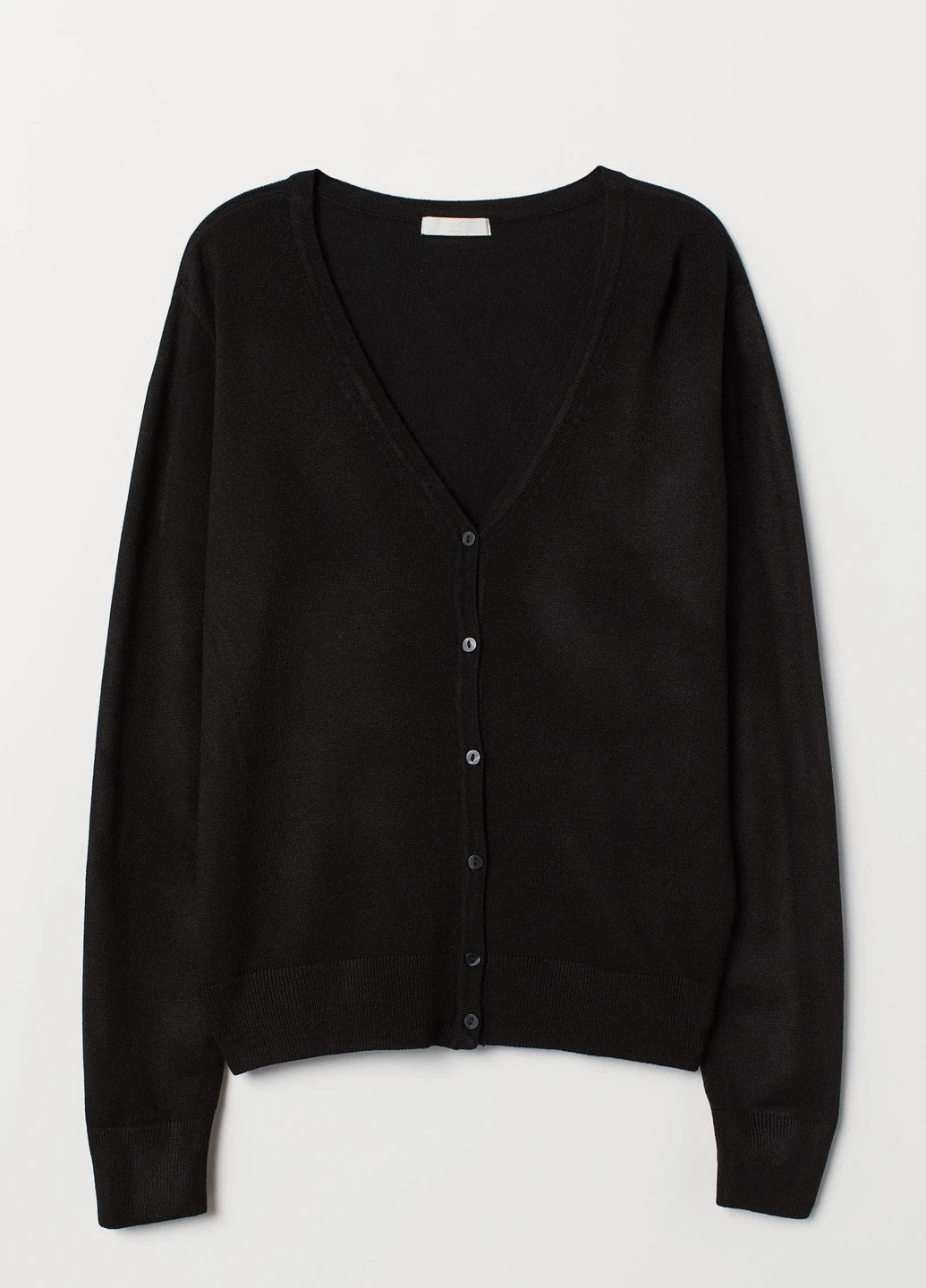 Кардиган демісезон,чорний, H&M Basic (255192845)