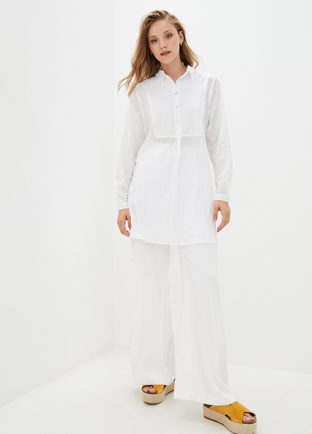 Белая блуза Arefeva