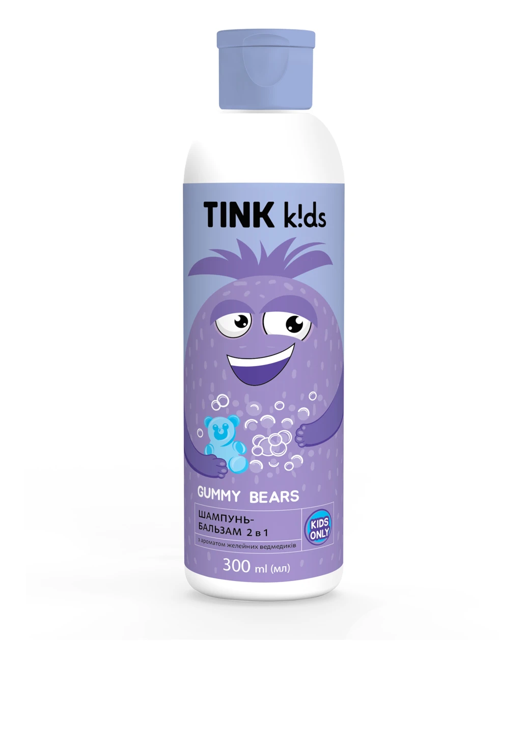 Шампунь-бальзам 2 в1 Gummy Bears, 300 мл TINK kids (316324615)
