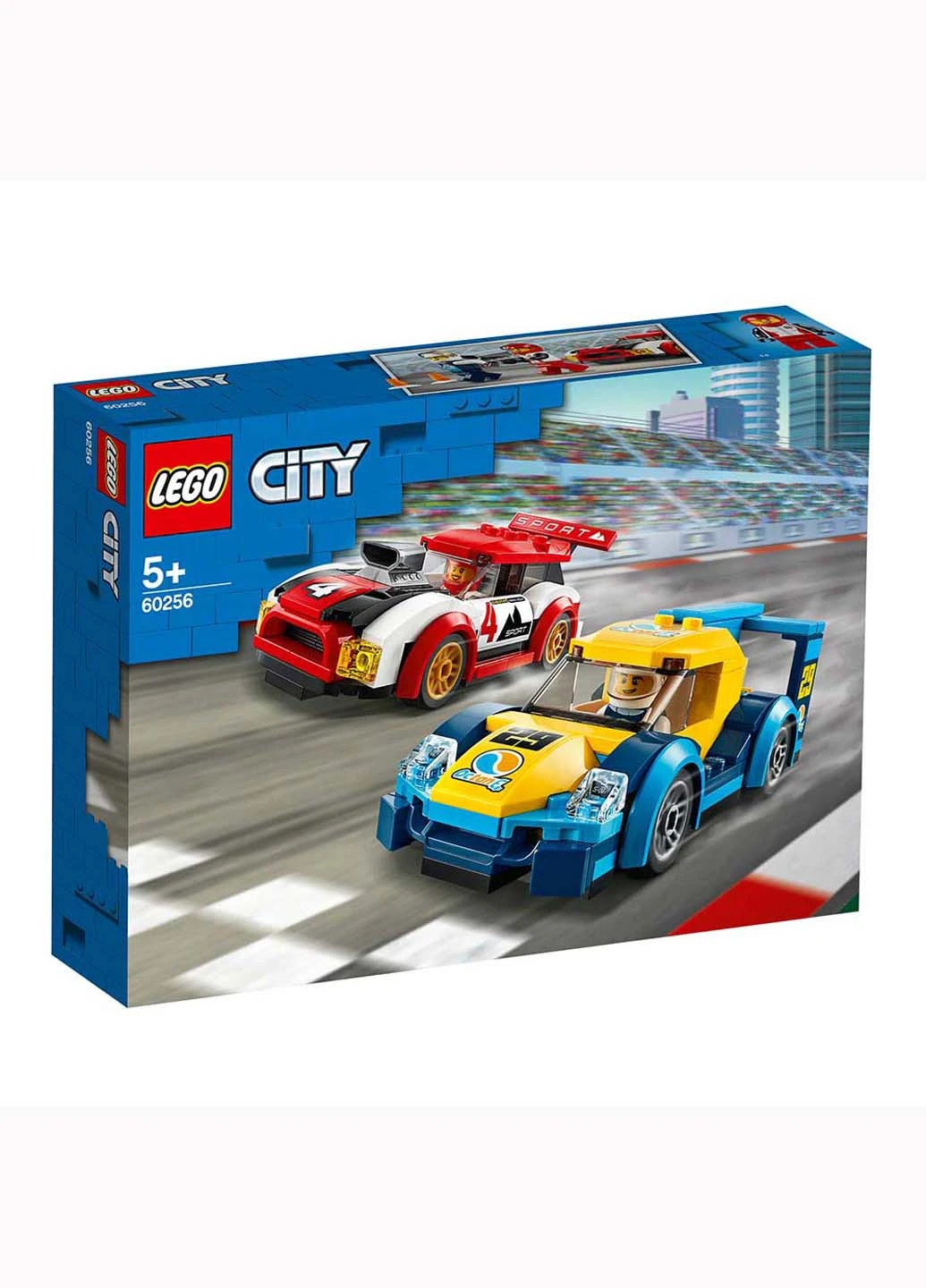 Конструктор Lego City Гоночные автомобили 190 деталей (207383171)