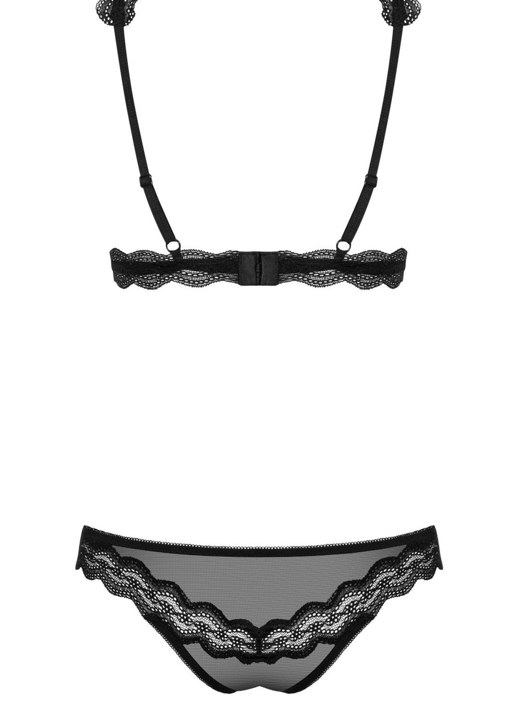 Черный демисезонный комплект Obsessive