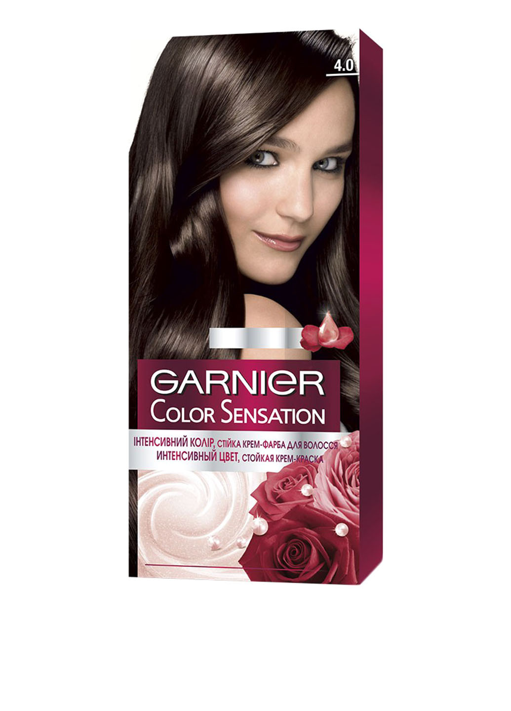 Крем-фарба стійка Color Sensation 4.0 (каштановий перламутр), 40 мл Garnier (77023658)