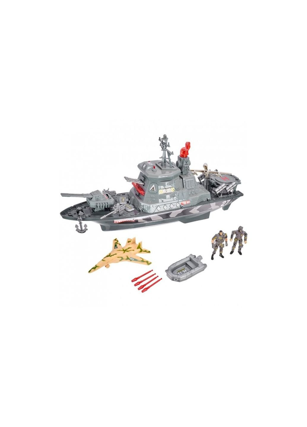 Ігровий набір Z military team Військовий корабель (1828-106A) Zipp Toys (254071917)