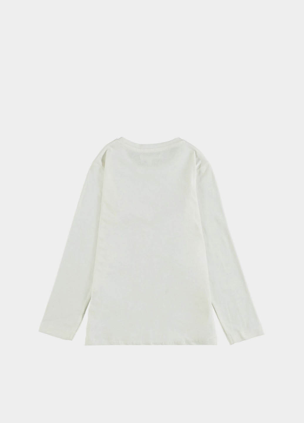 Белый демисезонный кэжуал лонгслив Piazza Italia с надписями