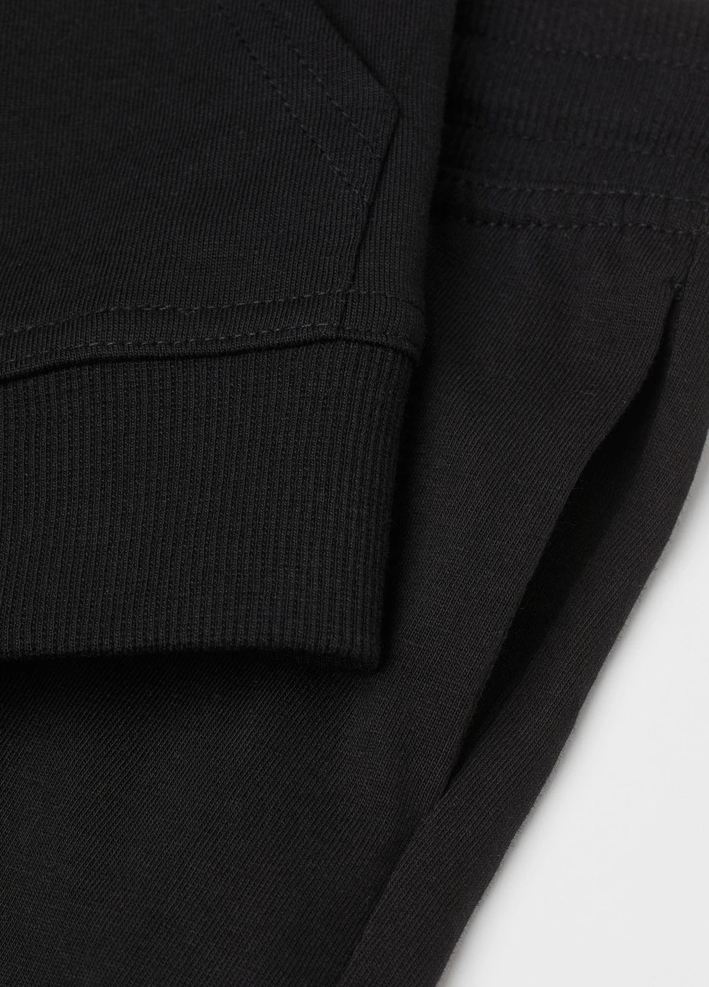 Толстовка демісезон,чорний, H&M Basic (255193099)