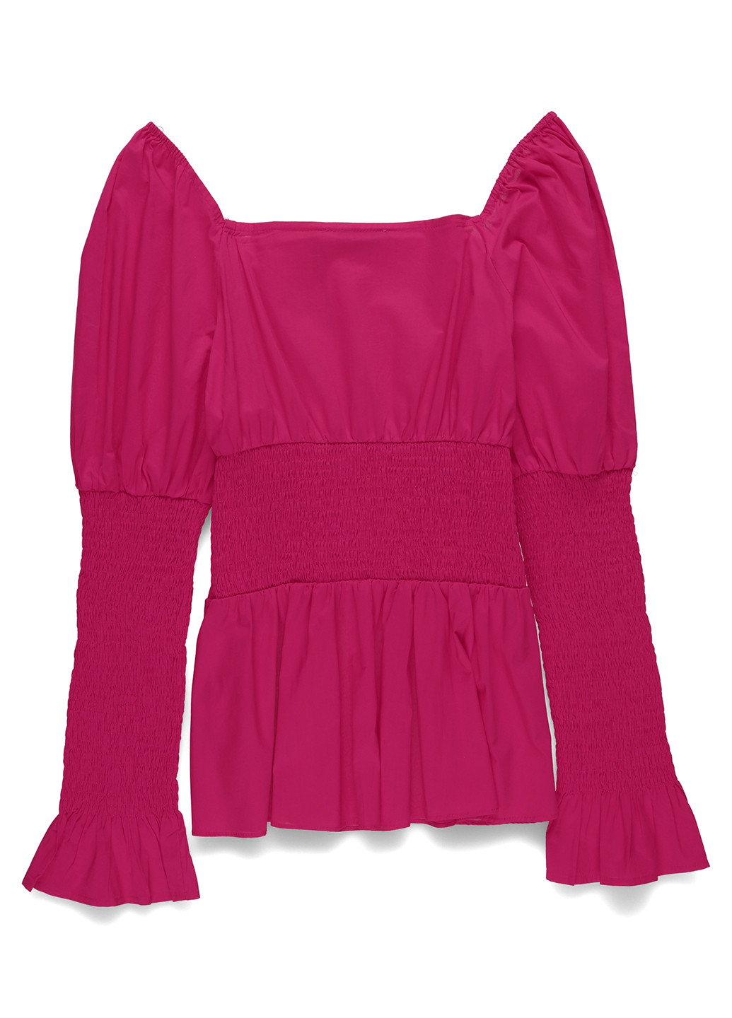 Фуксія блуза NA-KD