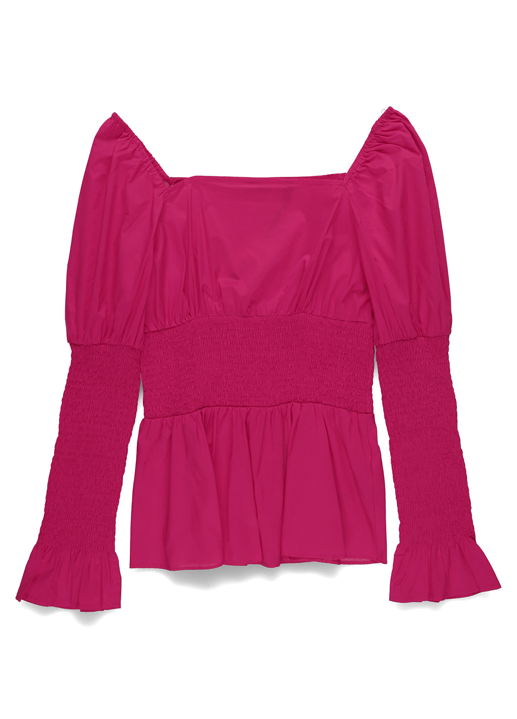 Фуксія блуза NA-KD