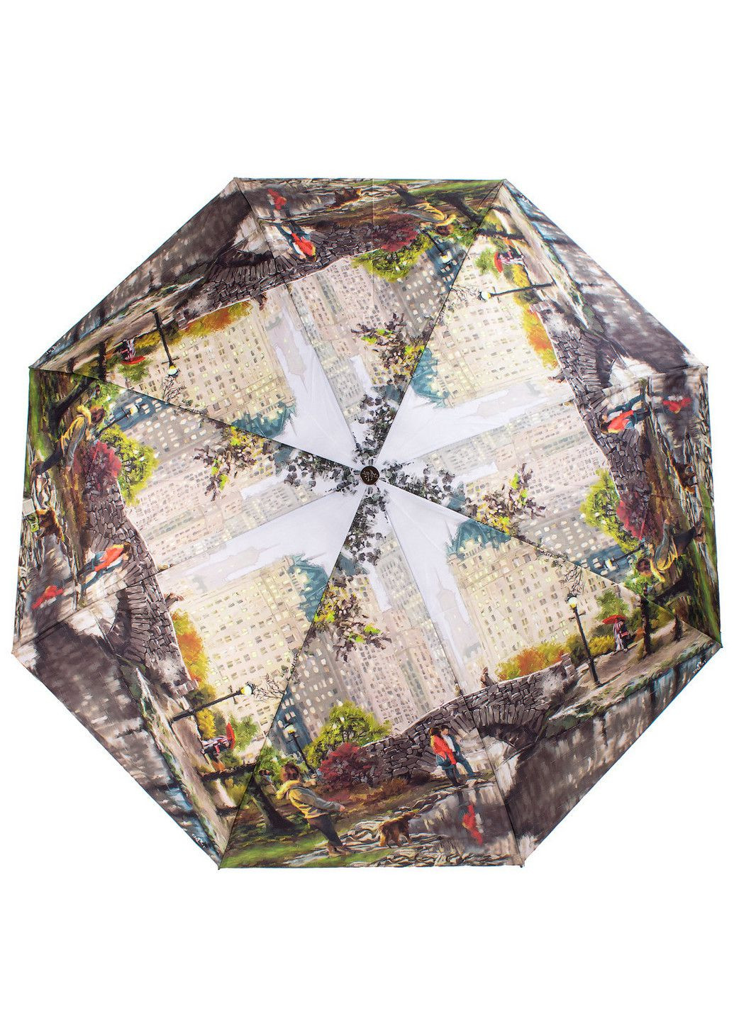 Комбінована складний парасолька повний автомат 92 см Trust (197761734)