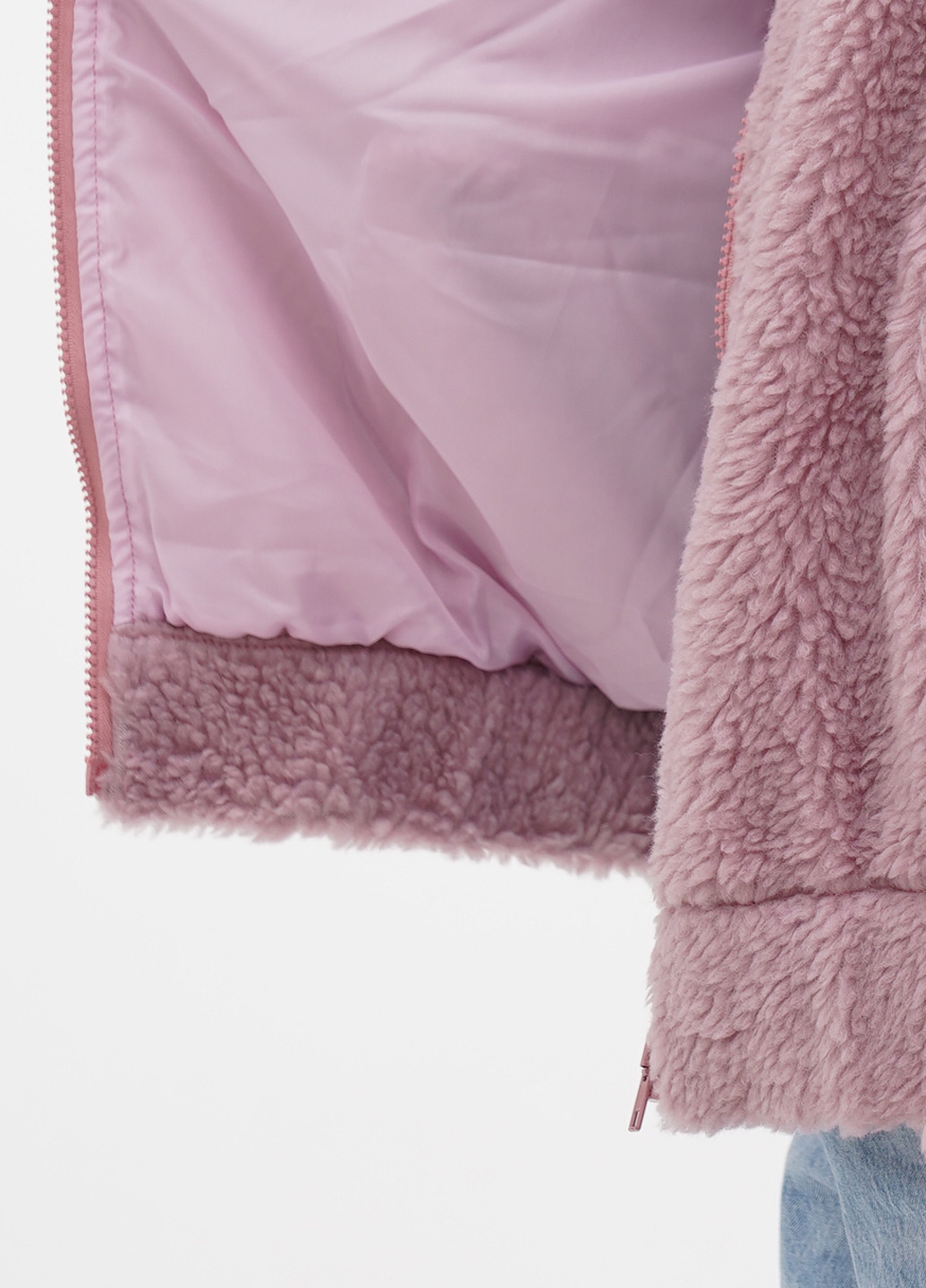Рожево-лілова демісезонна куртка Terranova