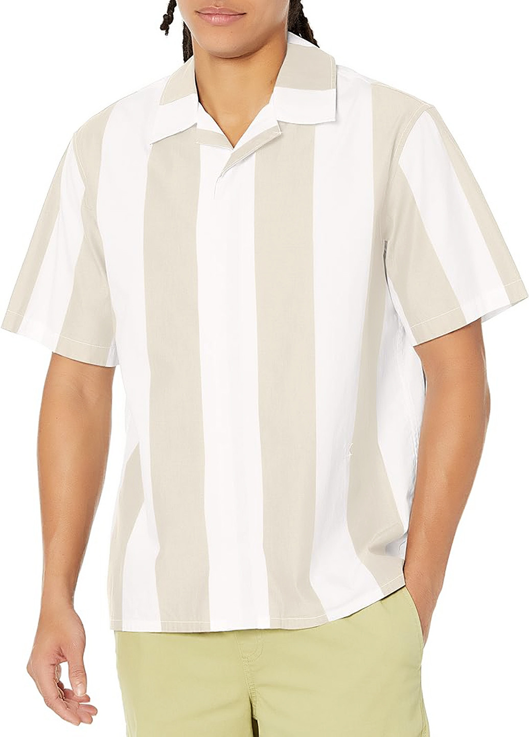 Цветная кэжуал рубашка в полоску Calvin Klein
