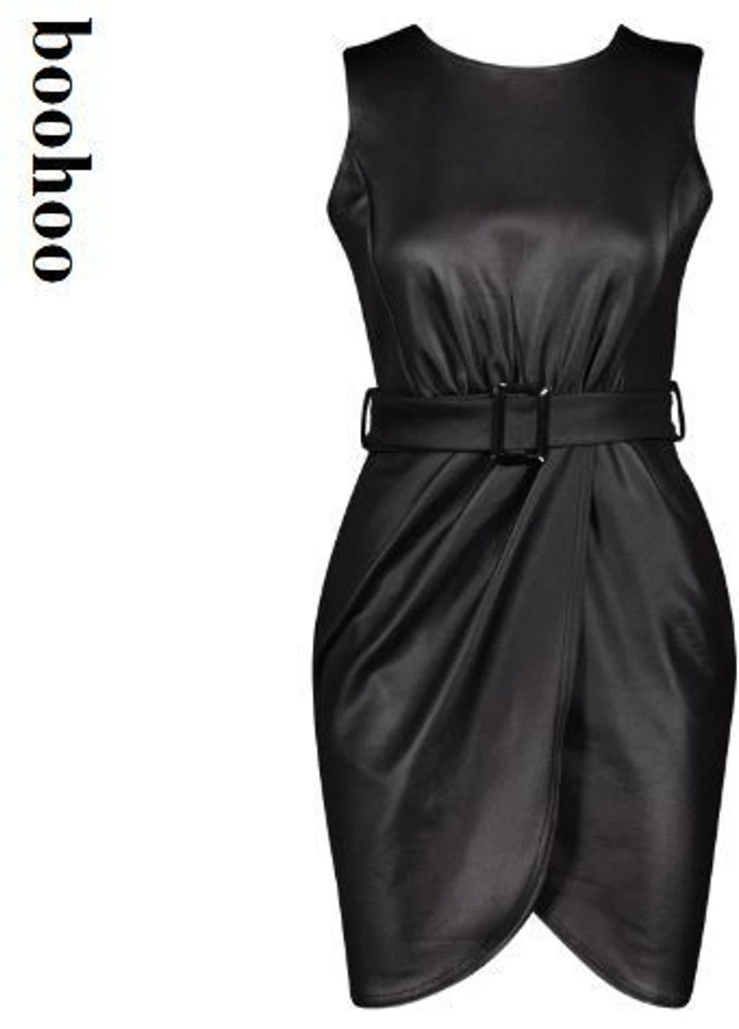 Черное платье Boohoo