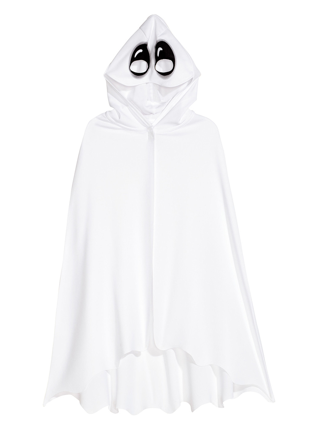 Маскарадний костюм H&M однотонний білий домашній поліестер