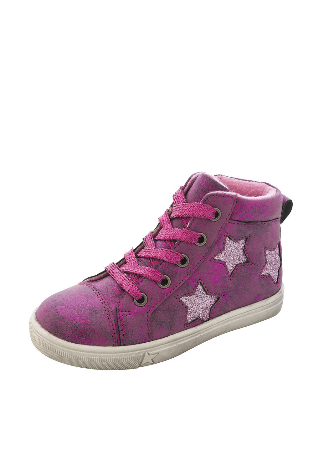 Темно-розовые кэжуал осенние ботинки Lapsi
