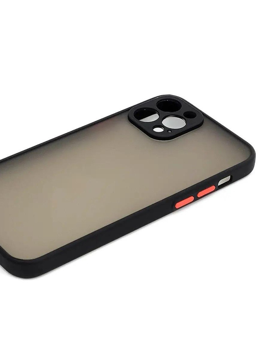 Силиконовый Чехол Накладка Avenger Totu Series Separate Camera Для iPhone 12 Pro Black No Brand (254091360)