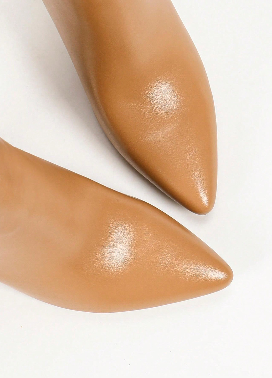 Кремовые демисезонная ботильоны SHEIN