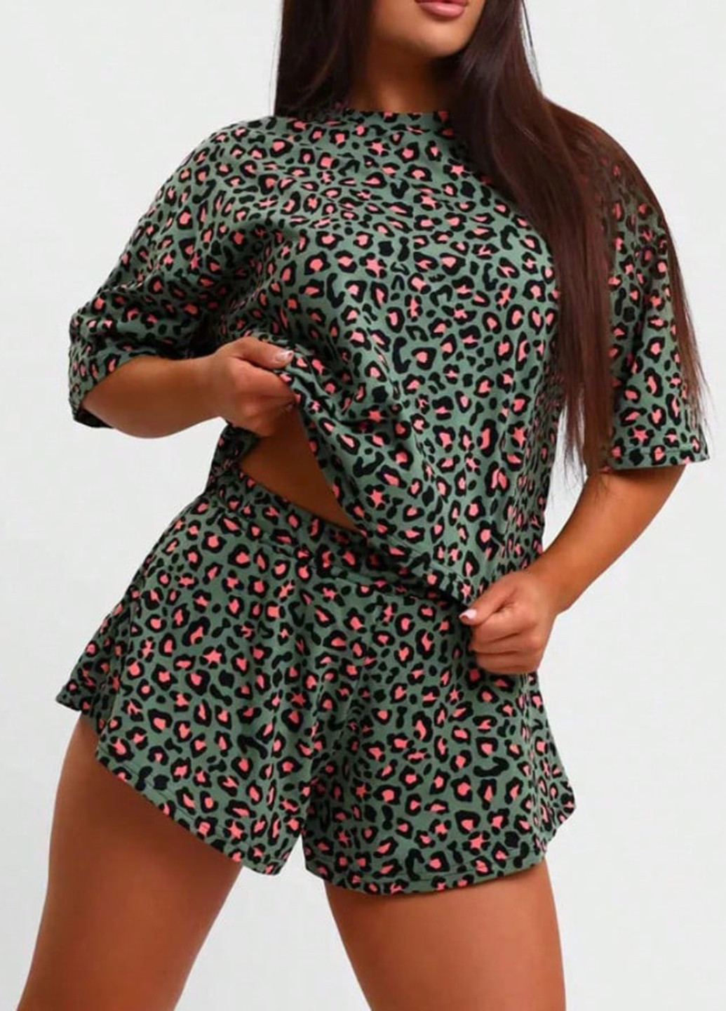 Костюм (футболка, шорты) SHEIN (367018057)