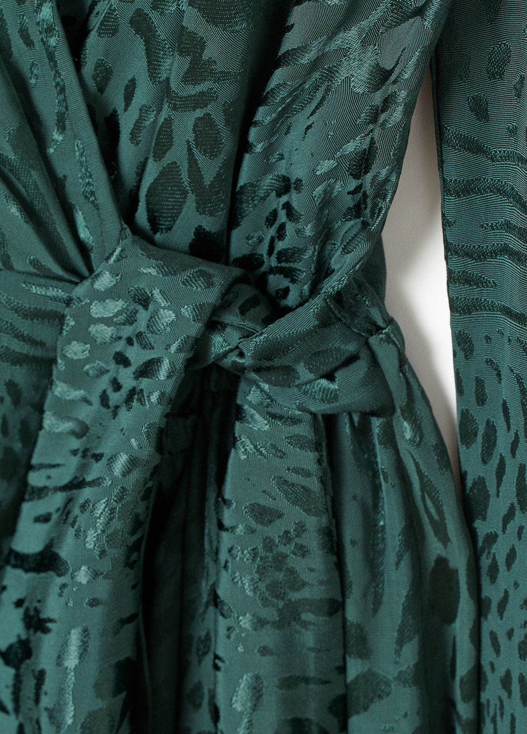 Комбінезон H&M комбінезон-шорти однотонний темно-зелений кежуал віскоза