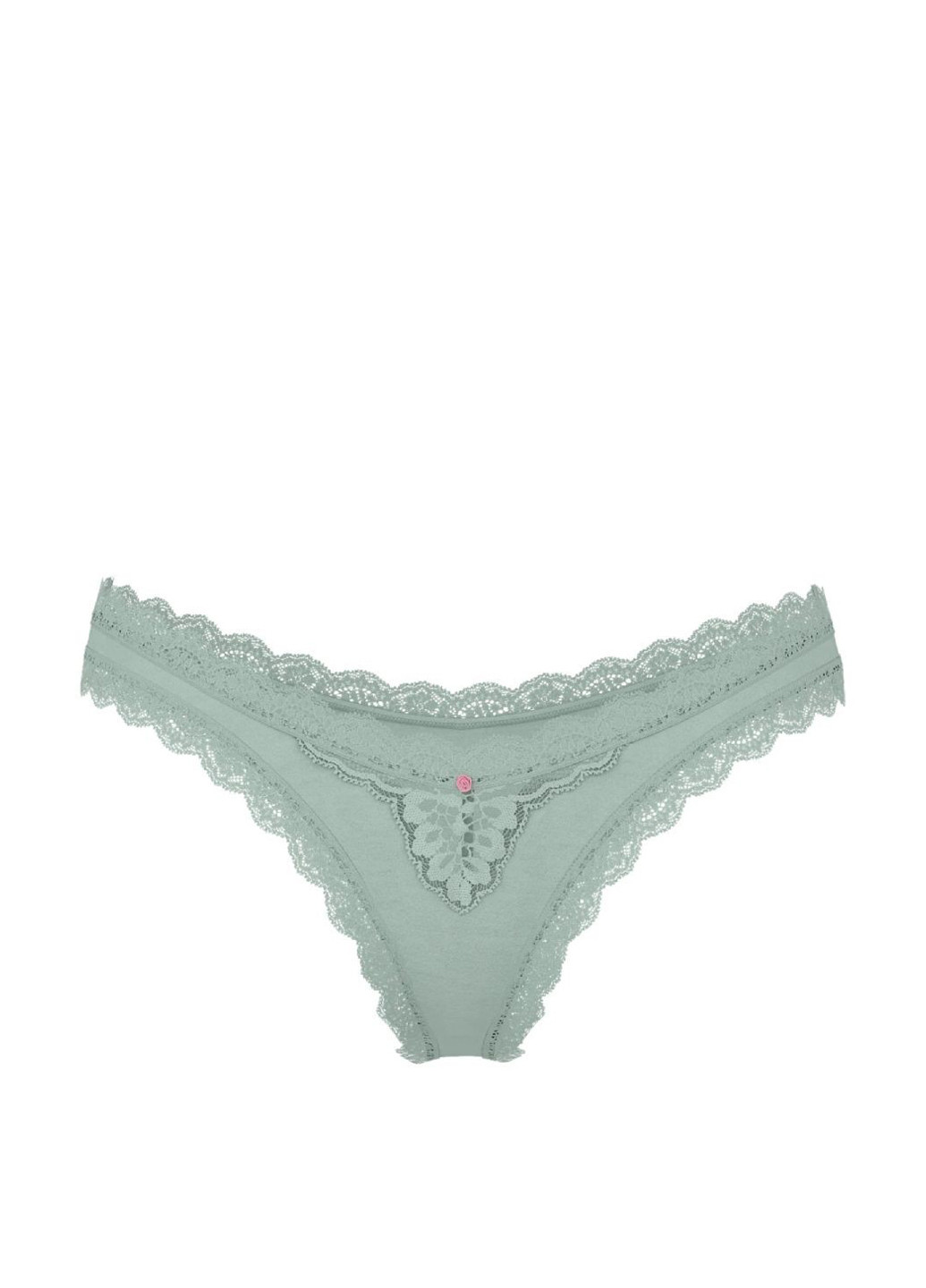 Светло-зеленый демисезонный комплект (бюстгальтер, трусики) Victoria's Secret