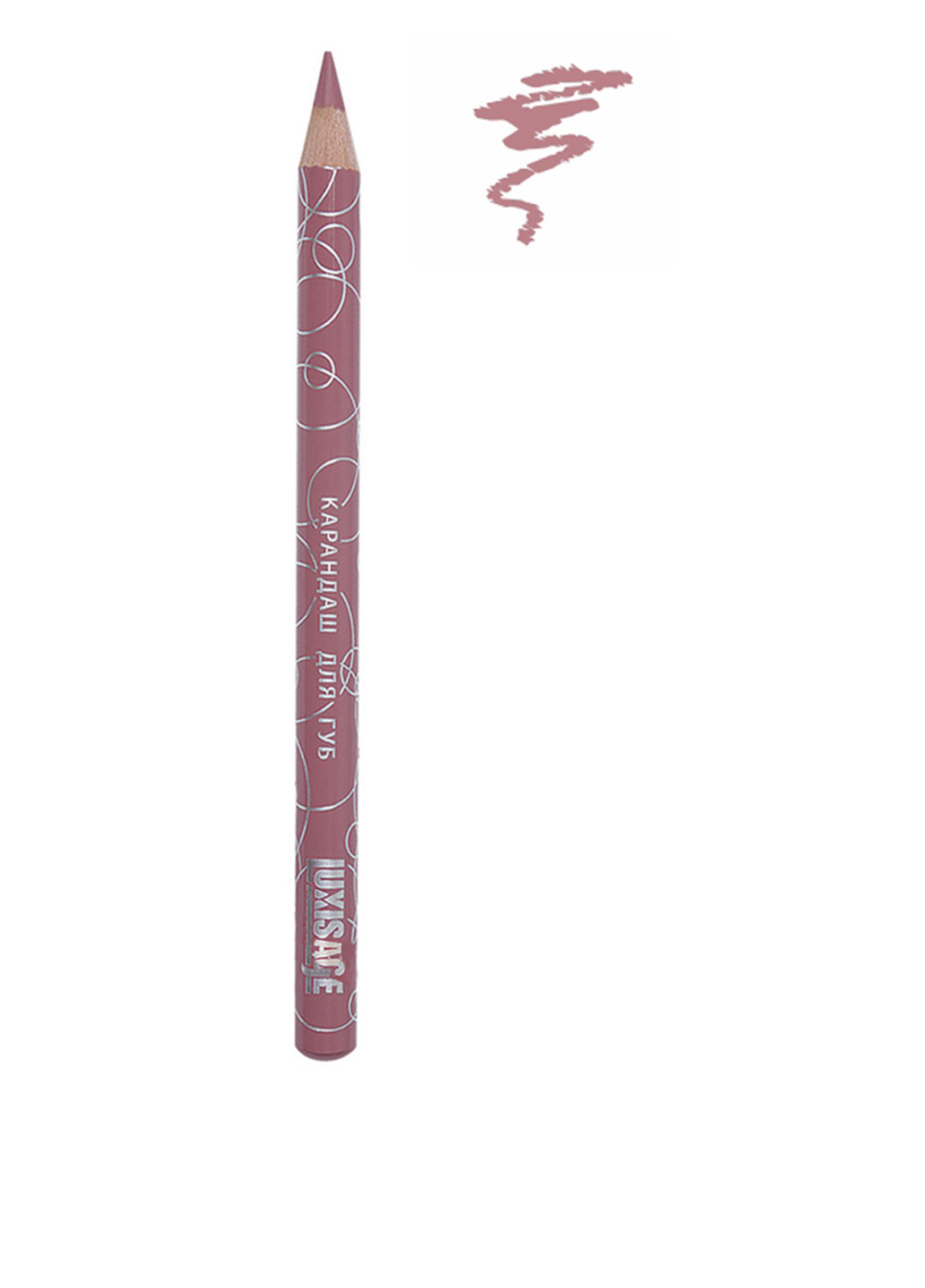 Карандаш для губ №59 Пепельно-розовый 1.75 г Luxvisage (87695385)