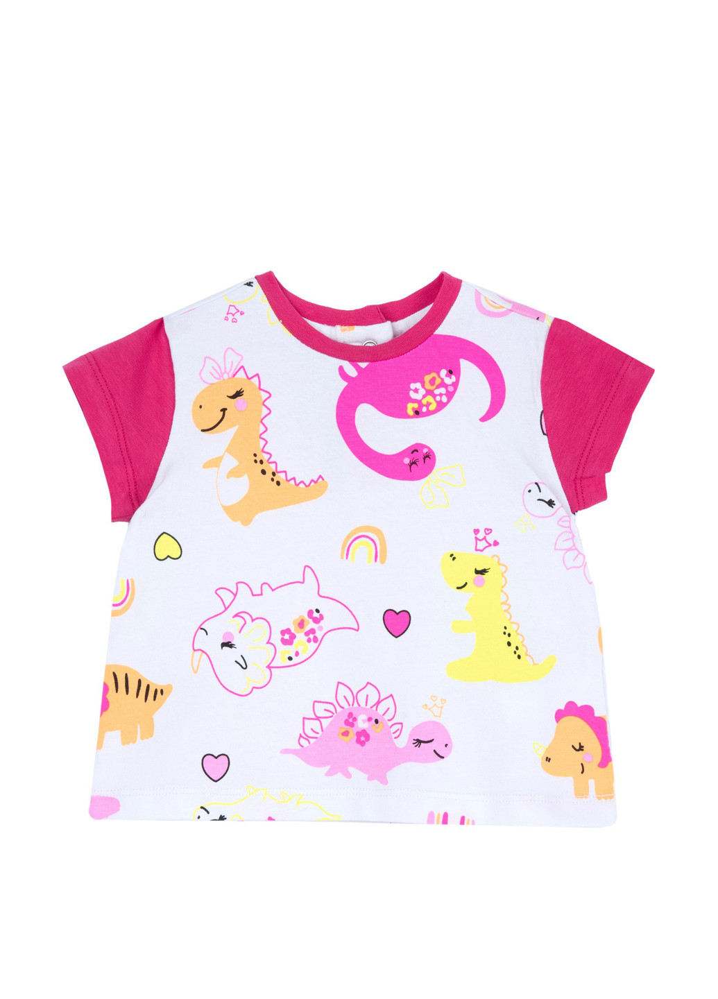 Комбінована літня футболка Chicco