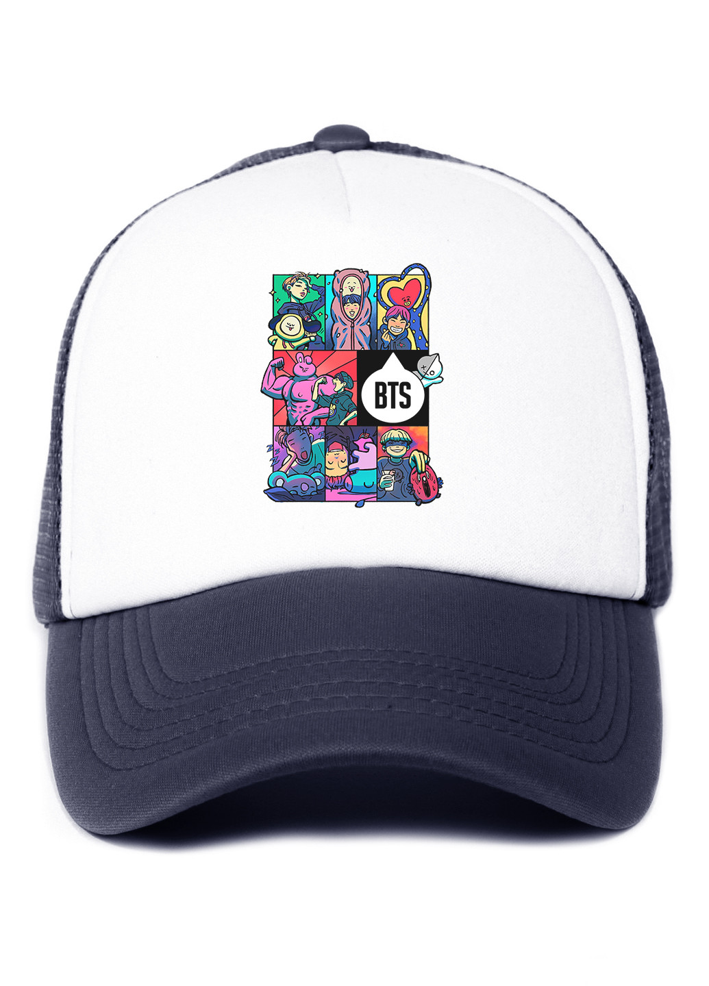 Кепка Тракер дитяча БТС (BTS) (33404-1078) MobiPrint (220824436)