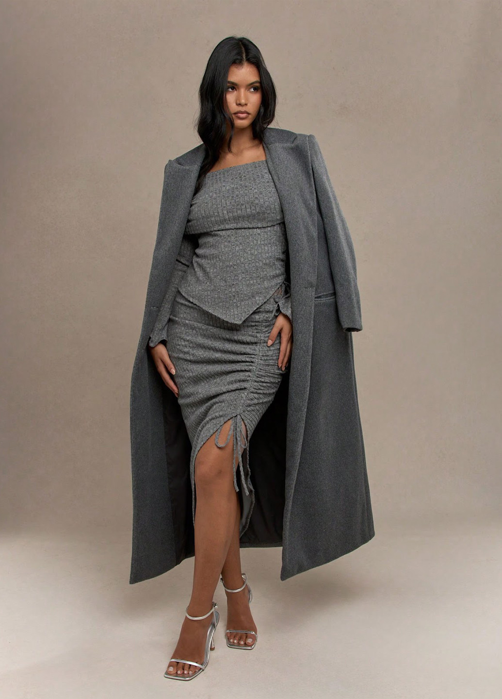 Костюм (лонгслив, юбка) SHEIN (322813270)