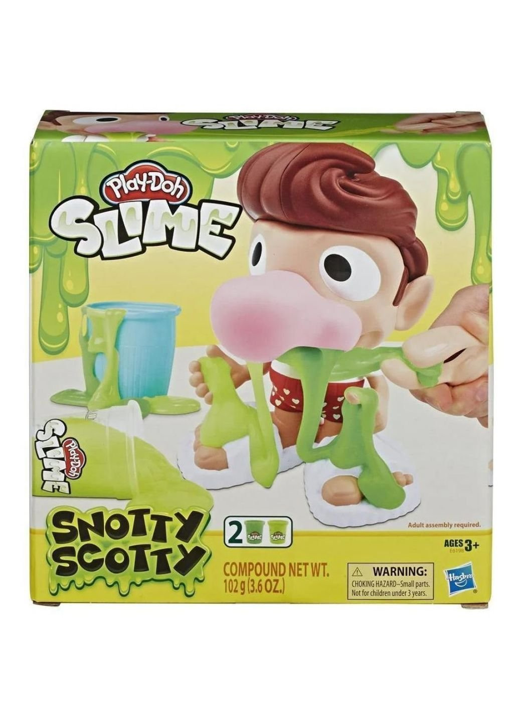 Набор для творчества Play-Doh Slime Snotty Scotty (E6198) Hasbro (254068737)