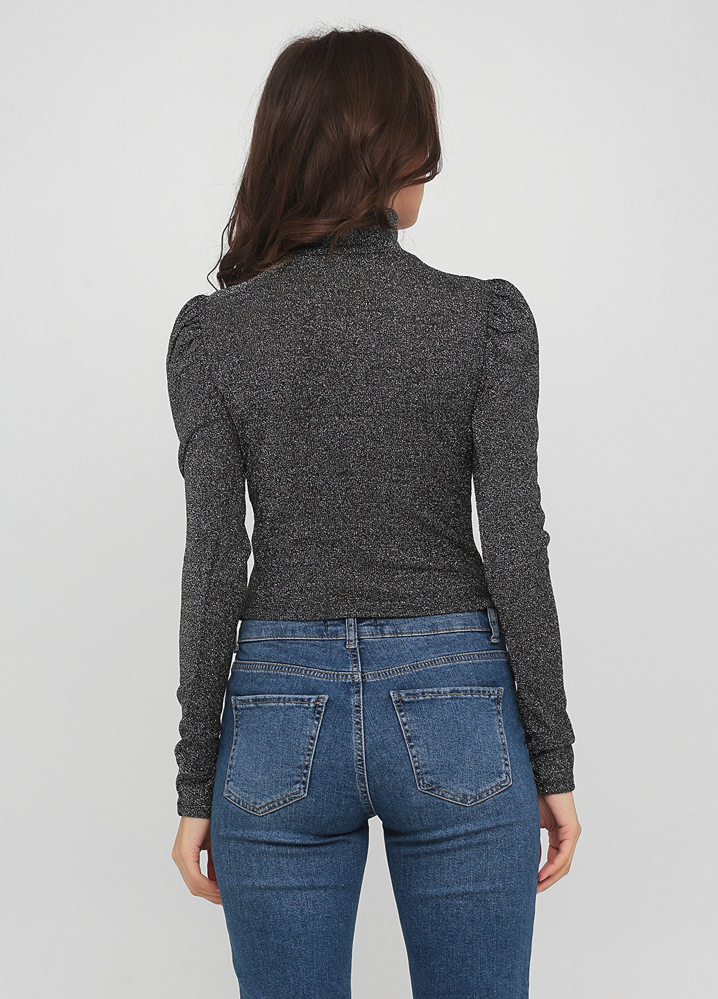 Черный демисезонный свитер H&M