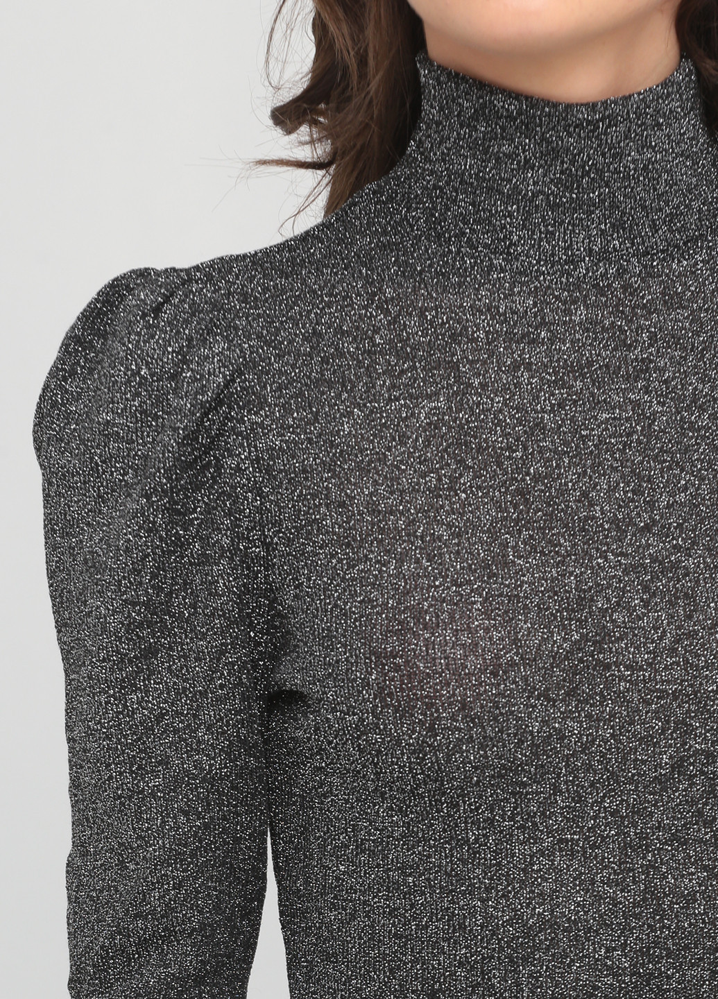 Черный демисезонный свитер H&M