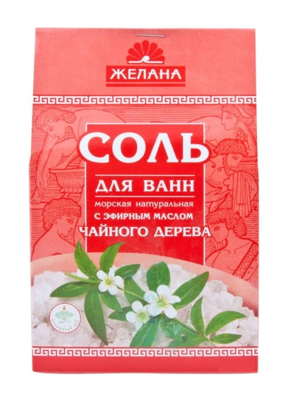 Сіль для ванн Чайне дерево 500 г Желана (248920066)