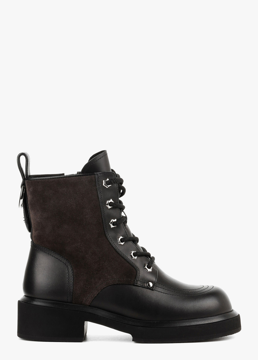 Зимние ботинки берцы Le'BERDES со шнуровкой из натуральной замши