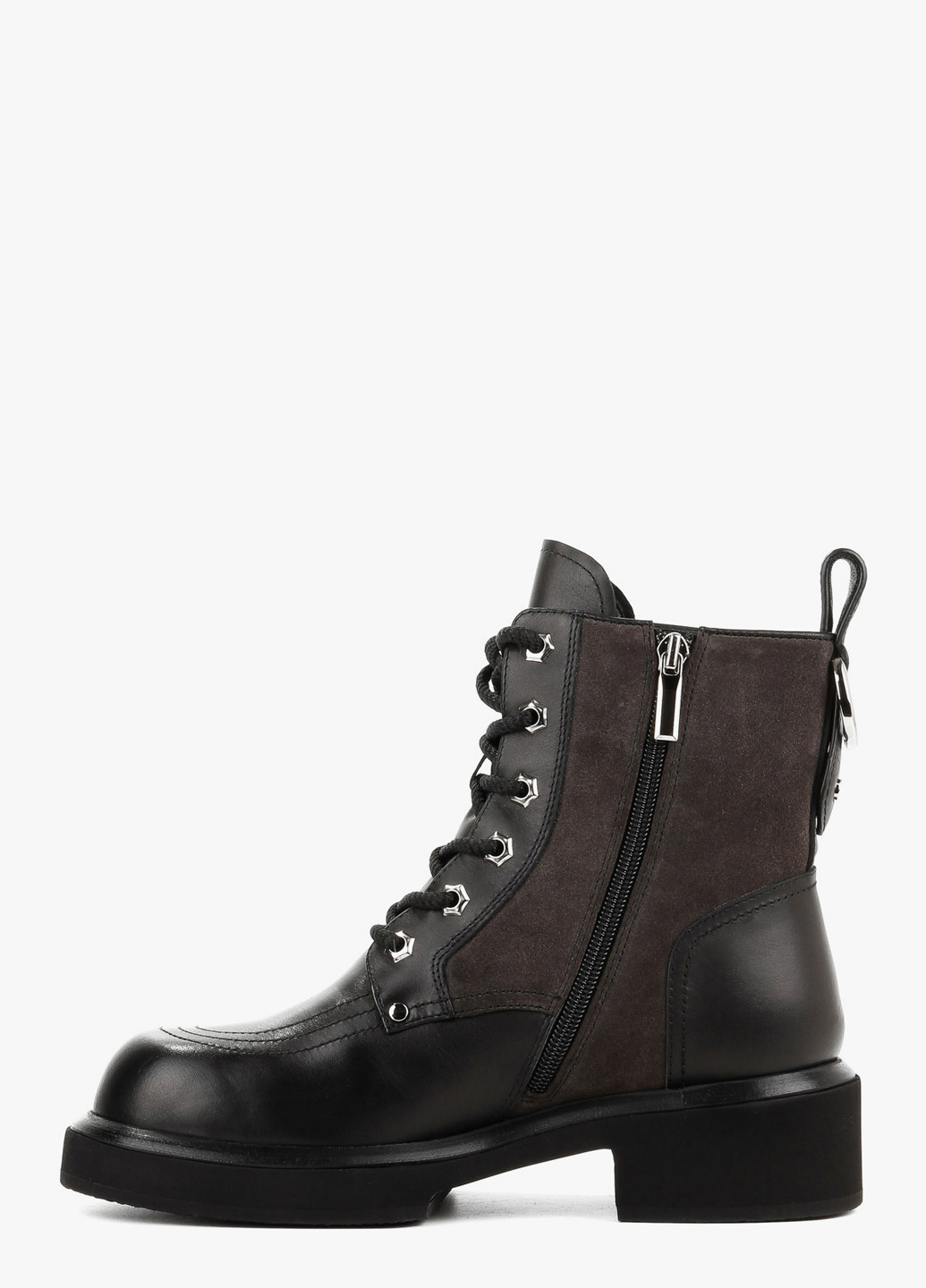 Зимние ботинки берцы Le'BERDES со шнуровкой из натуральной замши