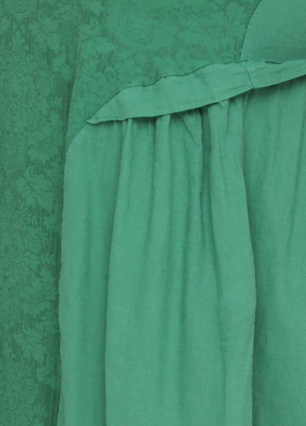 Зеленое кэжуал платье Stella Milani однотонное