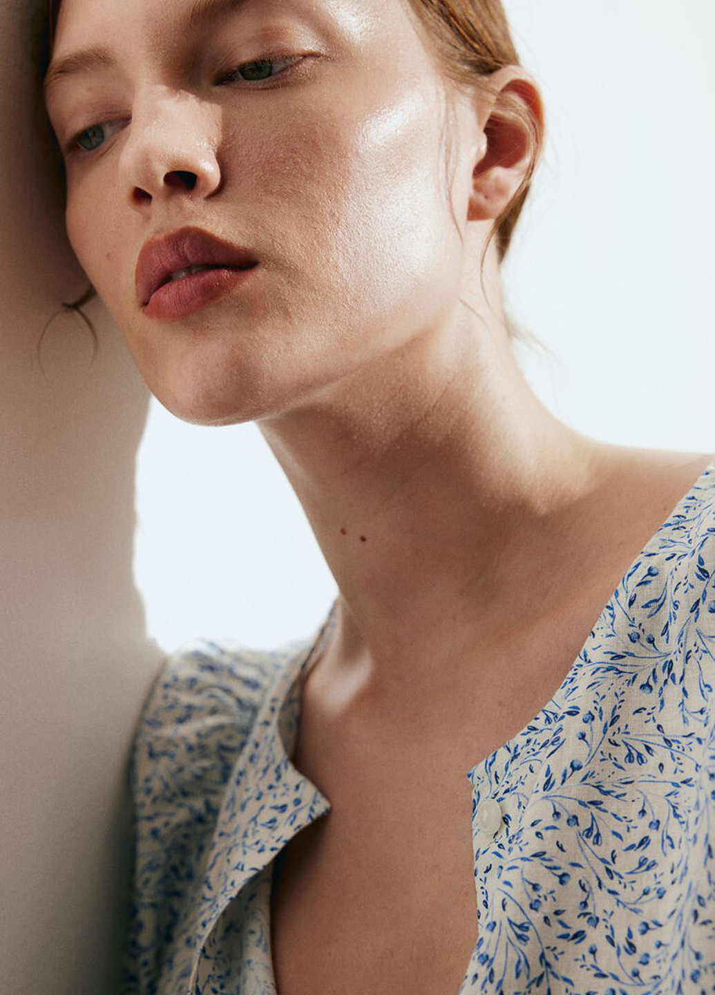 Белая блуза H&M