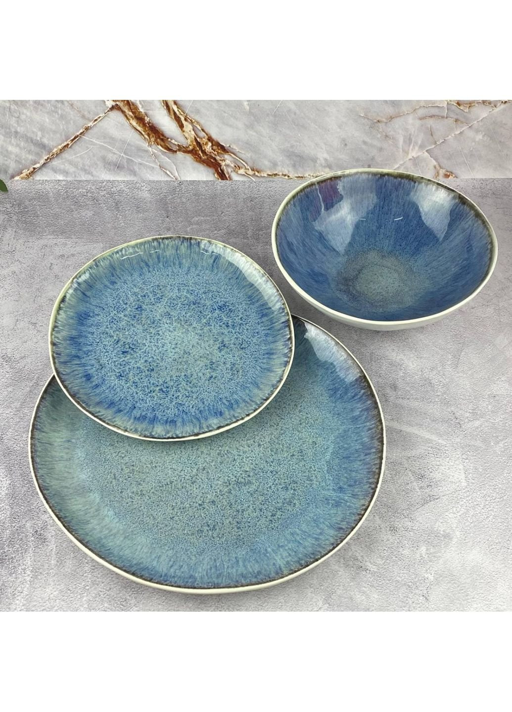 Тарелка круглая Вселенная JM-1003-В 27,5 см Olens (253613808)