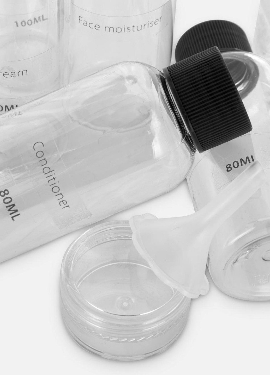 Комплект дорожных бутылочек (5 шт.) Primark (365957778)