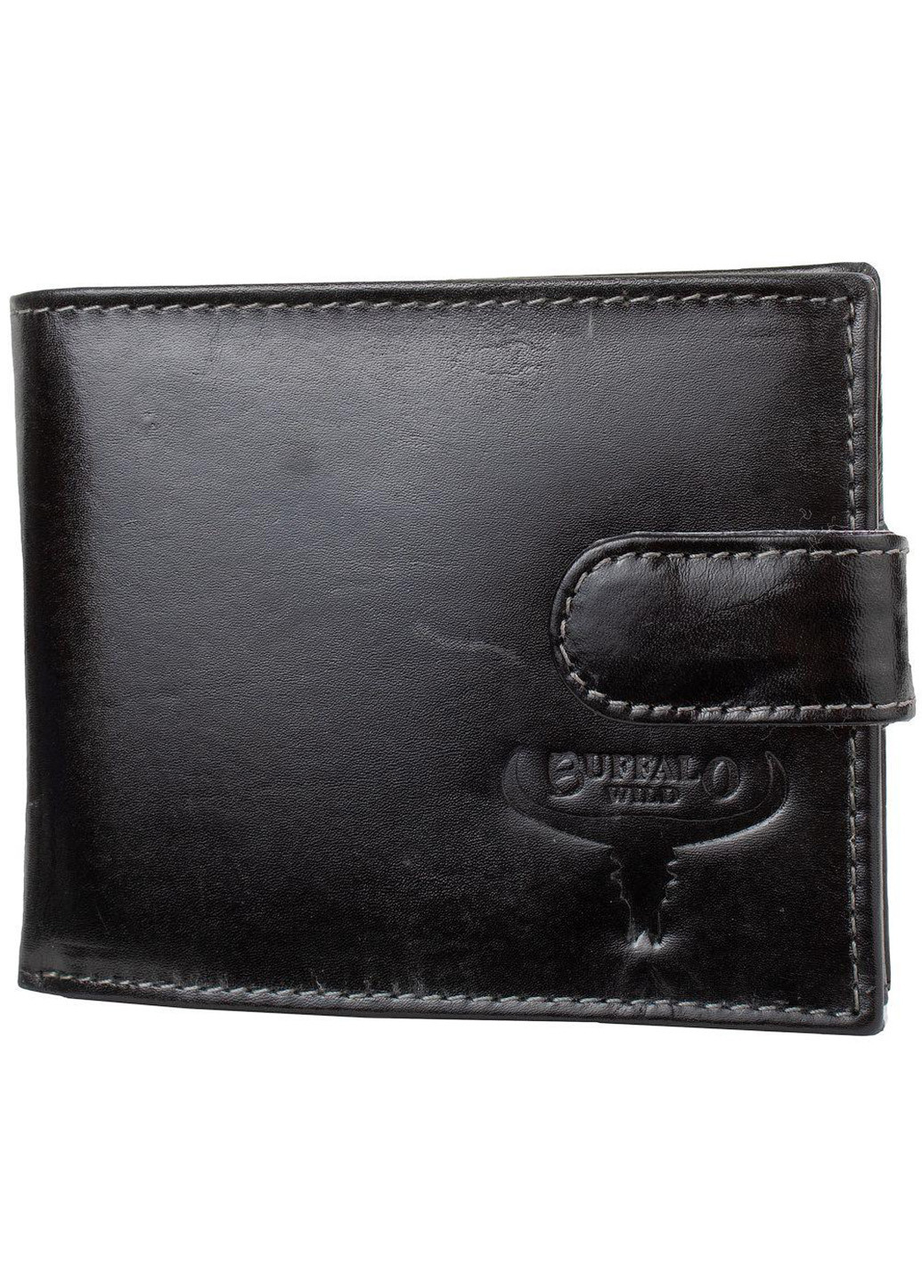 Чоловік шкіряний гаманець 12,5х9,5х2,5 см Buffalo Wild (216146457)