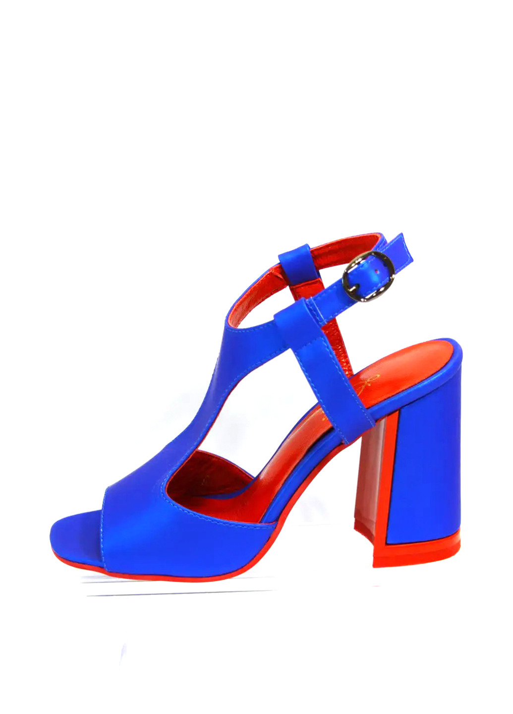 Синие босоножки Lirio с ремешком